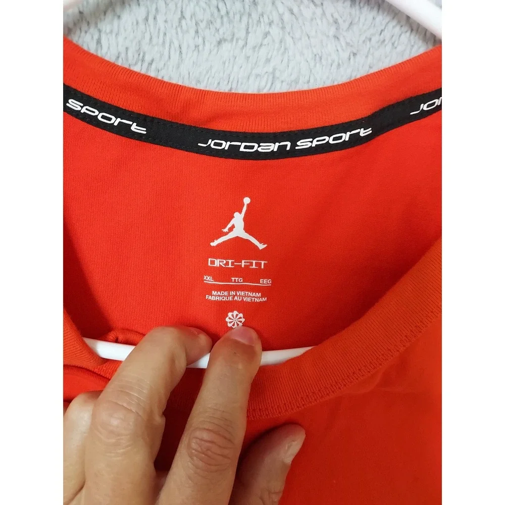 Jordan Tank Top Men XXL Dri Fit Sport Sleeveless Basketball Activewear Shirt 2XL
